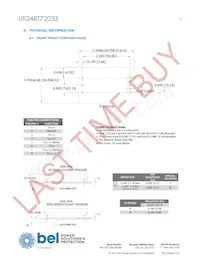 UIQ48T72033-NDA0G Datasheet Pagina 15