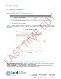 UIQ48T72033-NDA0G Datasheet Pagina 17