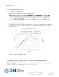 UIS48T06120-NDA0G Datasheet Page 17