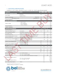 UIS48T14050-NDA0G Datasheet Page 2
