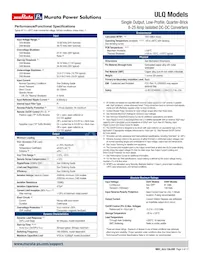 ULQ-5/15-D48P-C Datasheet Pagina 3