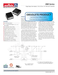 UNR-3.3/3-D5SM-C Datasheet Cover