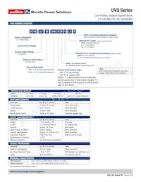 UVQ-5/20-D48P-C Datasheet Pagina 3