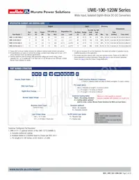 UWE-5/20-Q48PB-C Datasheet Pagina 2