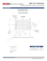 UWQ-12/17-Q48P-C Datasheet Pagina 11