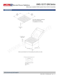 UWQ-12/17-Q48P-C Datasheet Pagina 12