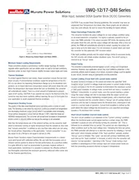 UWQ-12/17-Q48P-C Datasheet Pagina 14