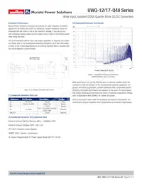 UWQ-12/17-Q48P-C Datasheet Pagina 16