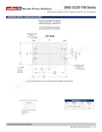UWQ-12/20-T48PTB-C Datasheet Pagina 19