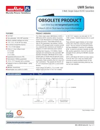 UWR-12/250-D5-C Datasheet Cover