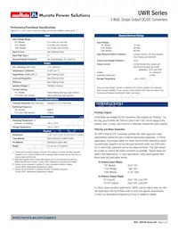 UWR-12/250-D5-C Datasheet Pagina 3