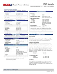 UWR-5/1000-D24-C Datasheet Pagina 3
