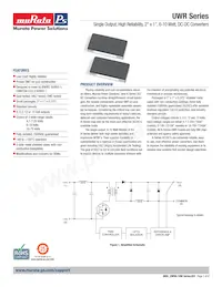 UWR-5/2000-D48E-C Datasheet Cover