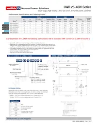 UWR-5/7-D12A-C Datasheet Pagina 2