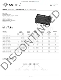 VASD2-S24-D12-SIP Datasheet Cover