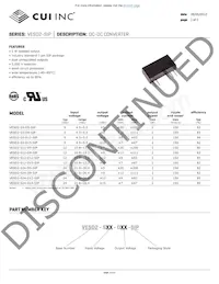 VESD2-S24-D15-SIP Datasheet Copertura