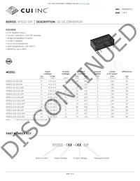 VFSD2-S24-S15-SIP Datasheet Cover