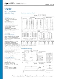VI-270-EX-F4 Datasheet Cover