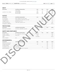 VWRAS1-D48-D15-SIP Datasheet Pagina 2