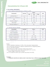 W92050C-P-AA Datasheet Page 4