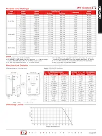 WT205A Datasheet Page 2