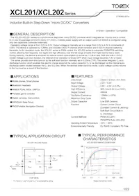 XCL202B331BR-G Datasheet Cover