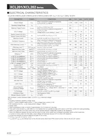 XCL202B331BR-G Datasheet Page 4