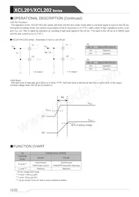XCL202B331BR-G Datasheet Pagina 12