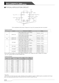 XCL226B0K1H2 Datasheet Page 8