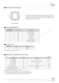 XCL301A331ER-G Datasheet Page 3