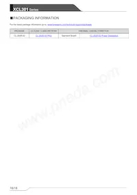 XCL301A331ER-G Datasheet Page 16