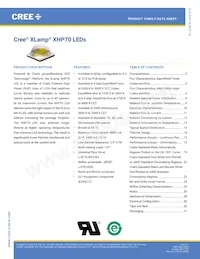 XHP70A-01-0000-0D0UK240H Datasheet Cover
