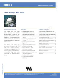 XRCROY-L1-R250-00803 Datasheet Cover