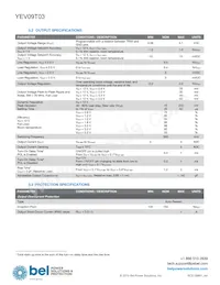 YEV09T03-RG Datasheet Page 3