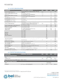 YEV09T06-0G Datasheet Page 3