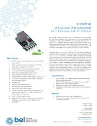 YEV09T10-RG Datasheet Copertura