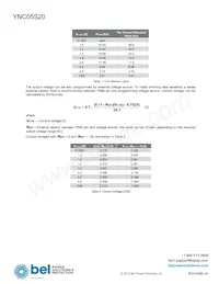YNC05S20-0G Datasheet Pagina 6