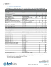 YNS05S10-0G數據表 頁面 2