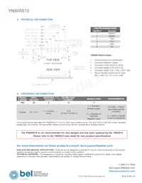 YNS05S10-0G Datasheet Page 20