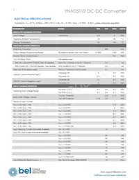 YNV05T10-0 Datenblatt Seite 2