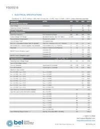 YS05S16-0G-Q Datasheet Pagina 2