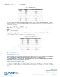 YS12S10-D Datasheet Pagina 6