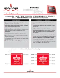 BCM8422KFB Datasheet Cover