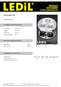 C10387_NIS83-MX-4-W Datasheet Cover