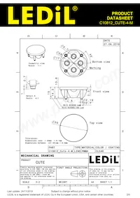 C10812_CUTE-4-M Datasheet Pagina 2