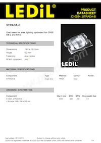 C10924_STRADA-B Datasheet Cover