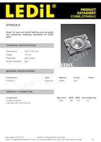 C10966_STRADA-C Datasheet Copertura