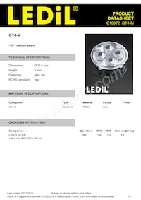 C10972_GT4-M Datasheet Copertura