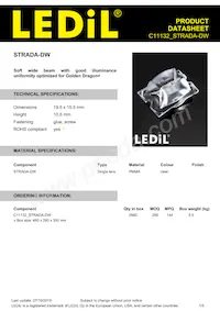 C11132_STRADA-DW Datasheet Copertura