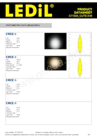 C11334_CUTE-3-M Datasheet Pagina 3